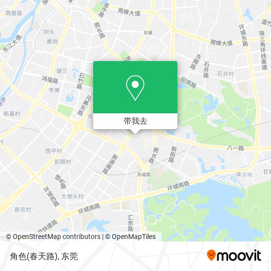 角色(春天路)地图
