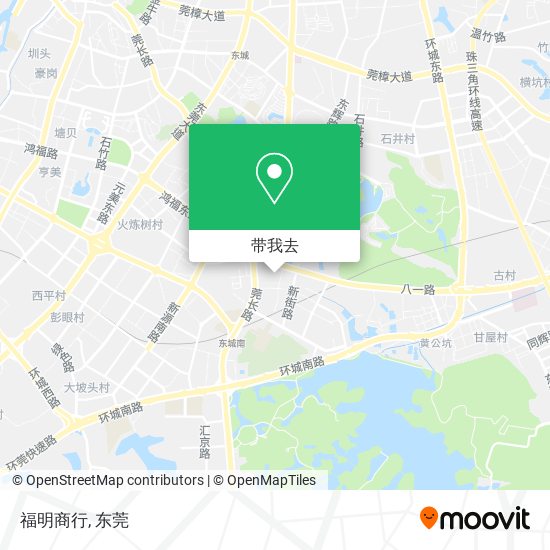 福明商行地图