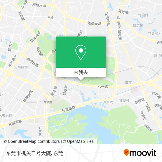 东莞市机关二号大院地图