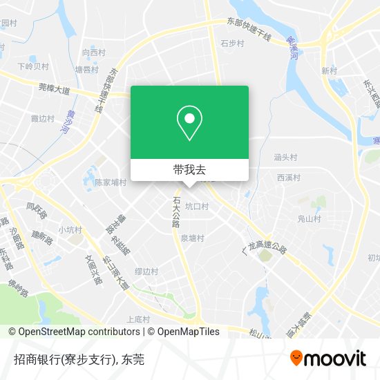 招商银行(寮步支行)地图