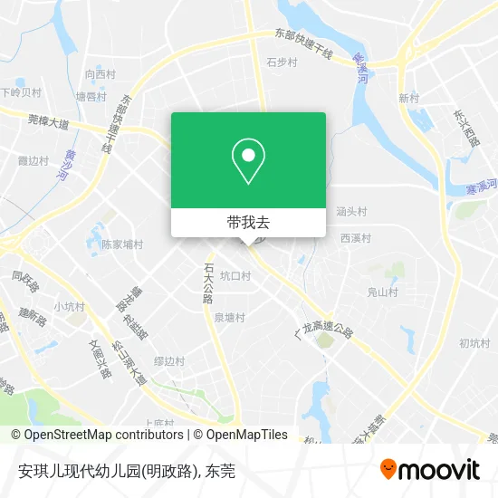 安琪儿现代幼儿园(明政路)地图