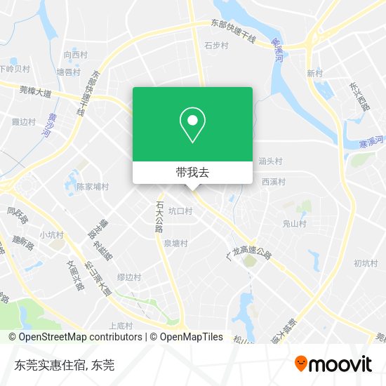东莞实惠住宿地图