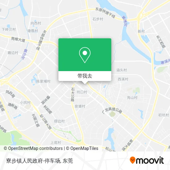 寮步镇人民政府-停车场地图