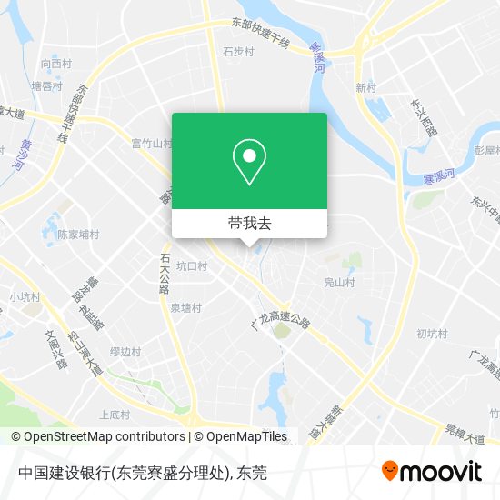 中国建设银行(东莞寮盛分理处)地图