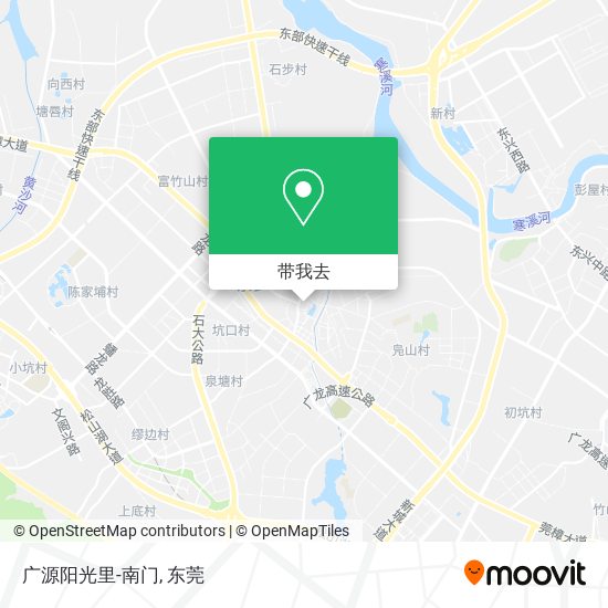 广源阳光里-南门地图