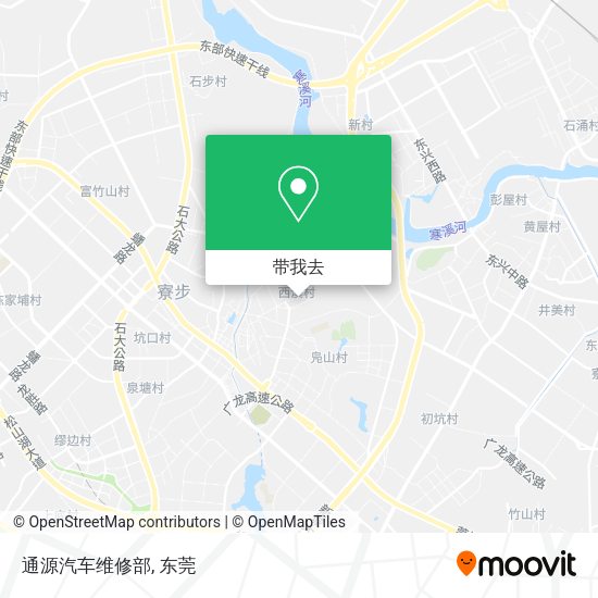 通源汽车维修部地图