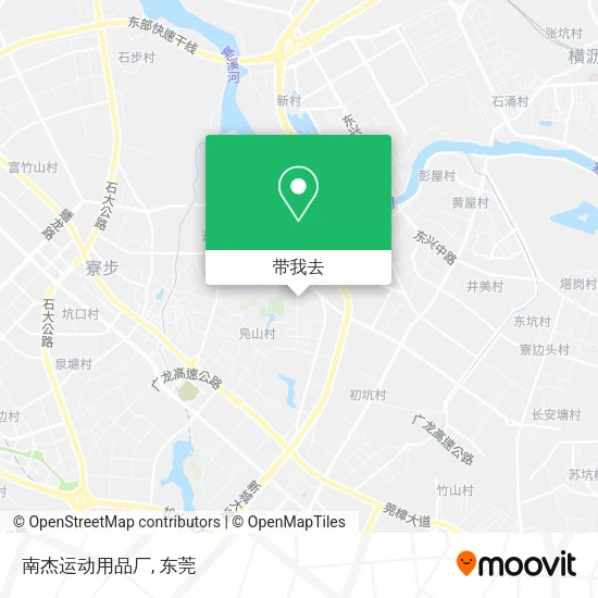 南杰运动用品厂地图