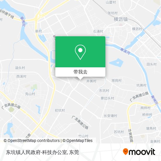 东坑镇人民政府-科技办公室地图