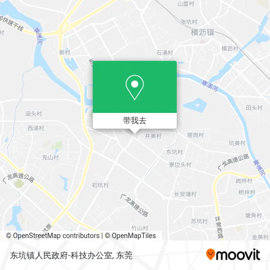 东坑镇人民政府-科技办公室地图