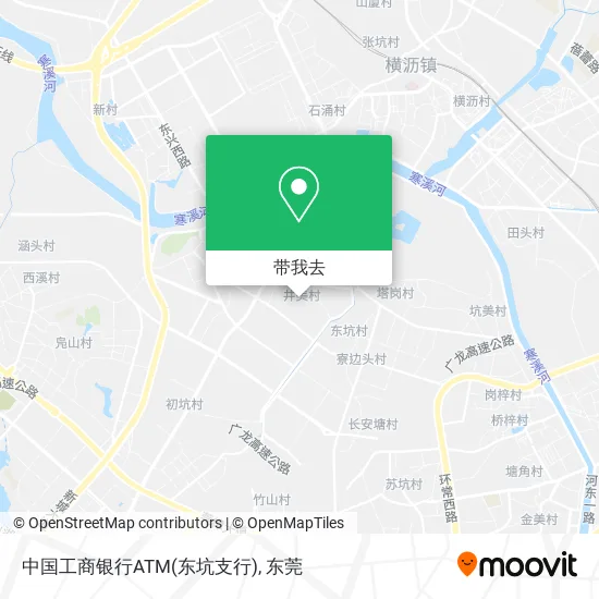 中国工商银行ATM(东坑支行)地图