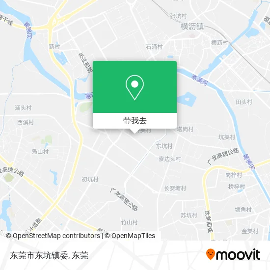 东莞市东坑镇委地图