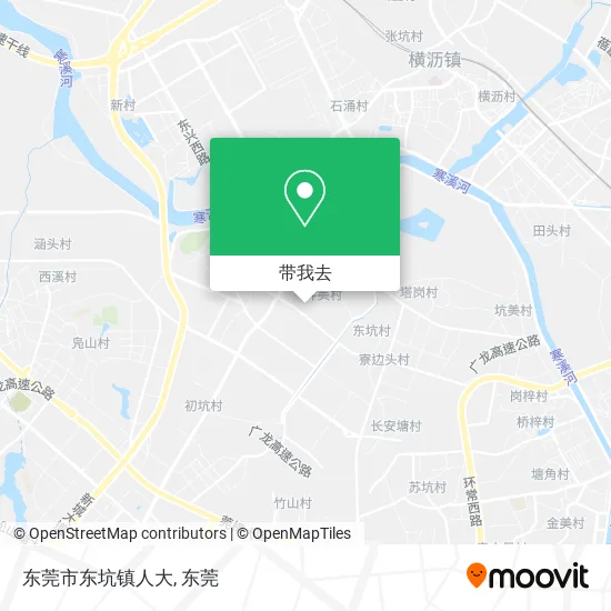 东莞市东坑镇人大地图