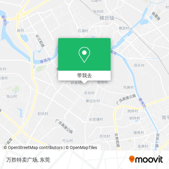 万胜特卖广场地图