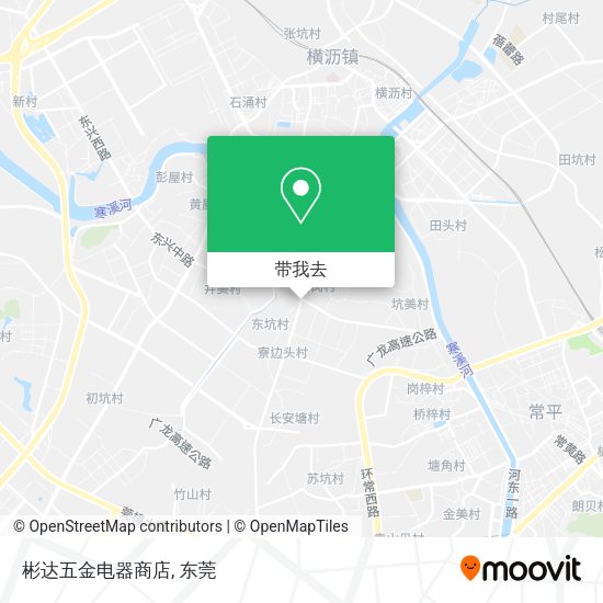彬达五金电器商店地图