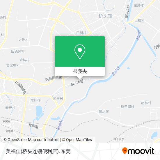 美福佳(桥头连锁便利店)地图