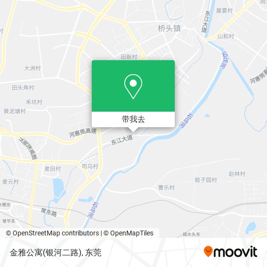 金雅公寓(银河二路)地图