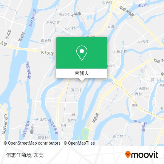 佰惠佳商场地图