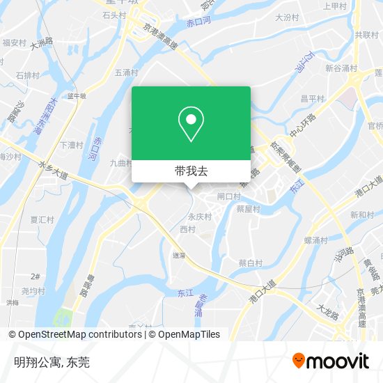 明翔公寓地图
