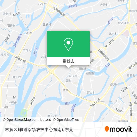 林辉装饰(道滘镇农技中心东南)地图
