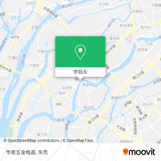 华星五金电器地图