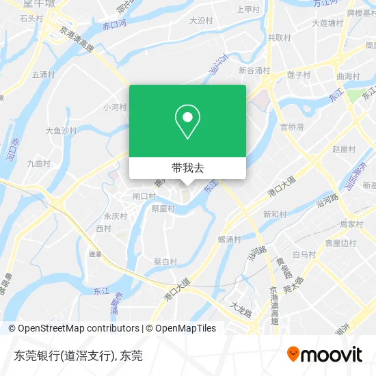 东莞银行(道滘支行)地图
