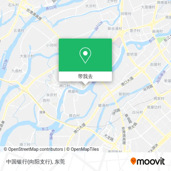 中国银行(向阳支行)地图