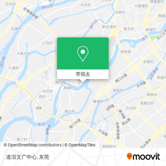 道滘文广中心地图