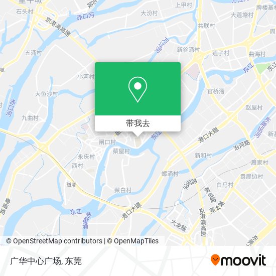 广华中心广场地图