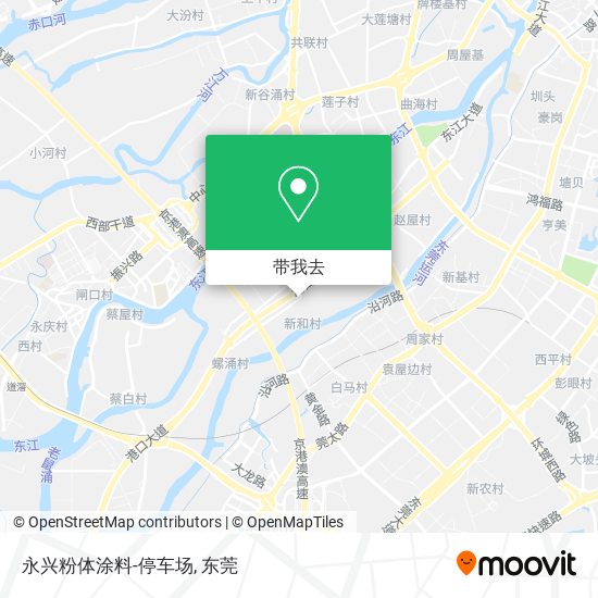 永兴粉体涂料-停车场地图