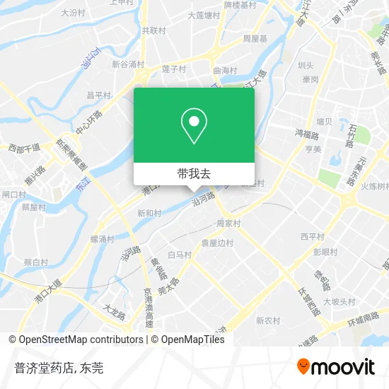 普济堂药店地图