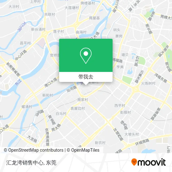 汇龙湾销售中心地图