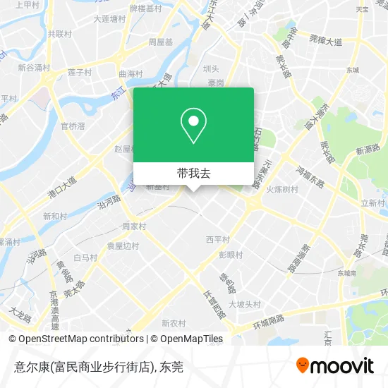 意尔康(富民商业步行街店)地图
