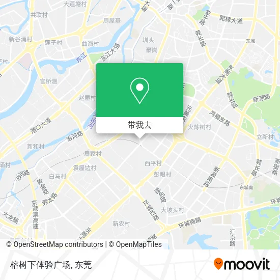 榕树下体验广场地图