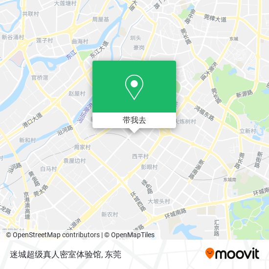 迷城超级真人密室体验馆地图