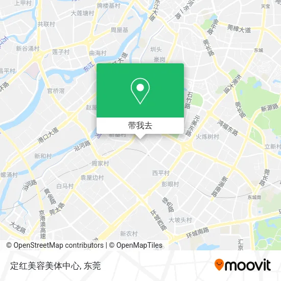 定红美容美体中心地图