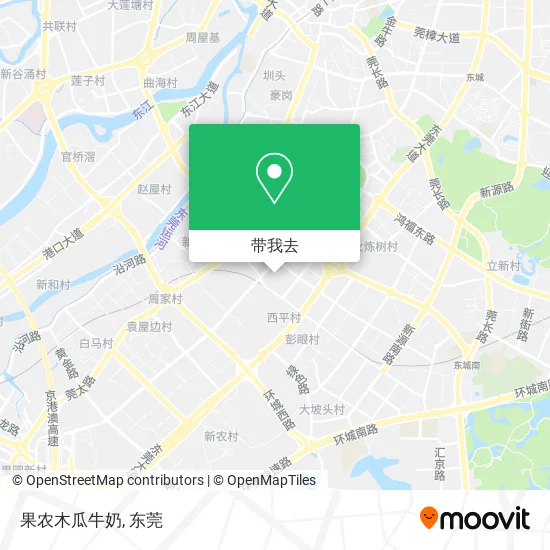 果农木瓜牛奶地图