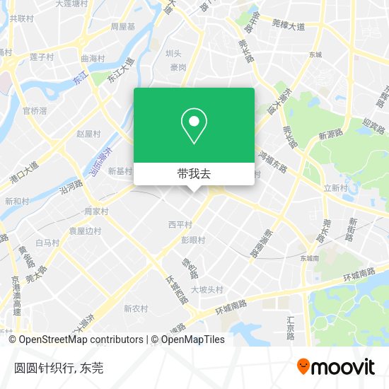 圆圆针织行地图