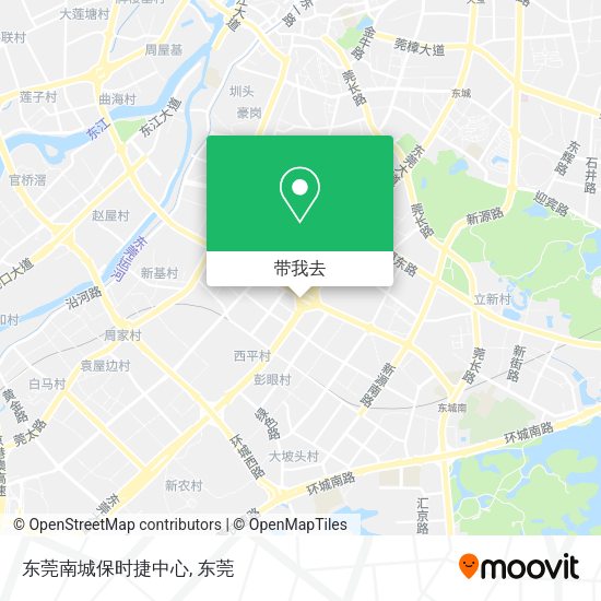 东莞南城保时捷中心地图