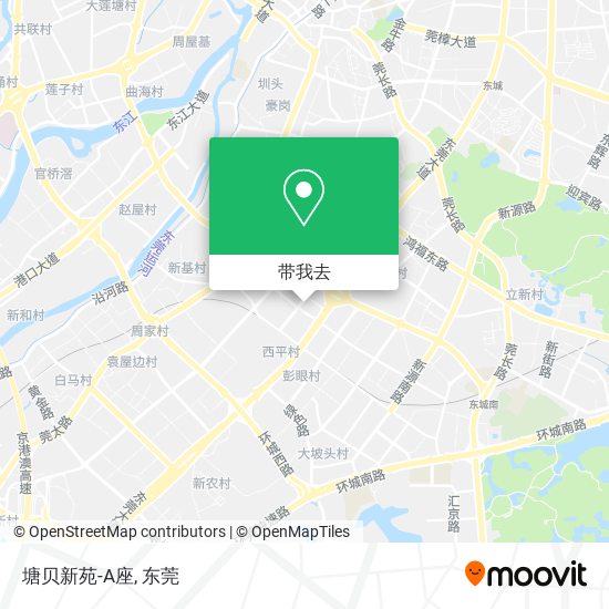 塘贝新苑-A座地图