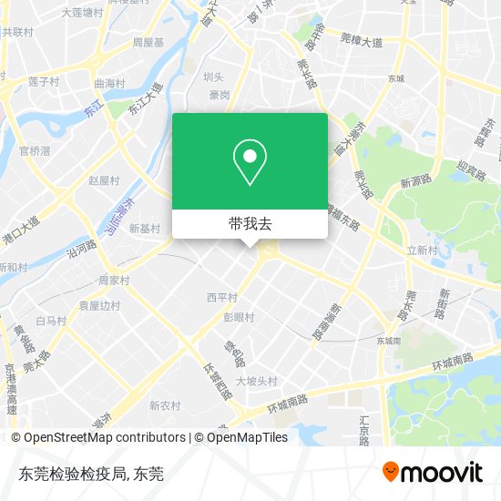 东莞检验检疫局地图