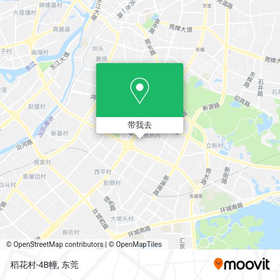 稻花村-4B幢地图