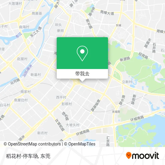 稻花村-停车场地图