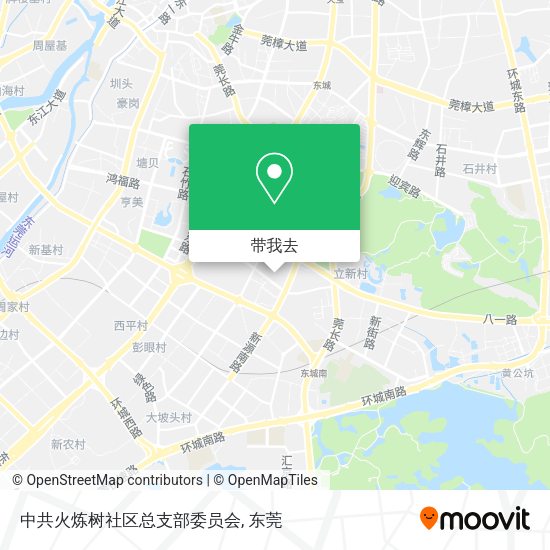 中共火炼树社区总支部委员会地图