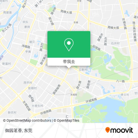 御园茗香地图