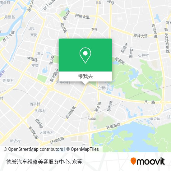 德誉汽车维修美容服务中心地图