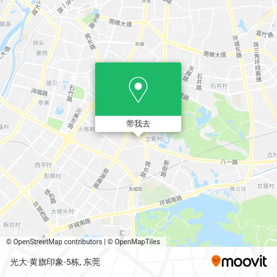 光大·黄旗印象-5栋地图