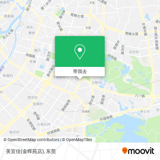 美宜佳(金晖苑店)地图