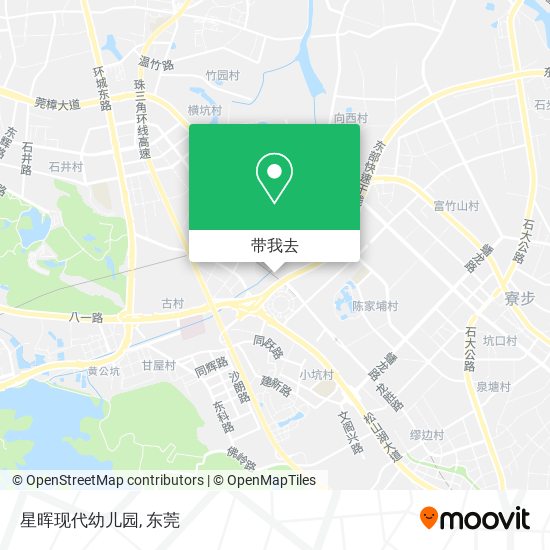 星晖现代幼儿园地图