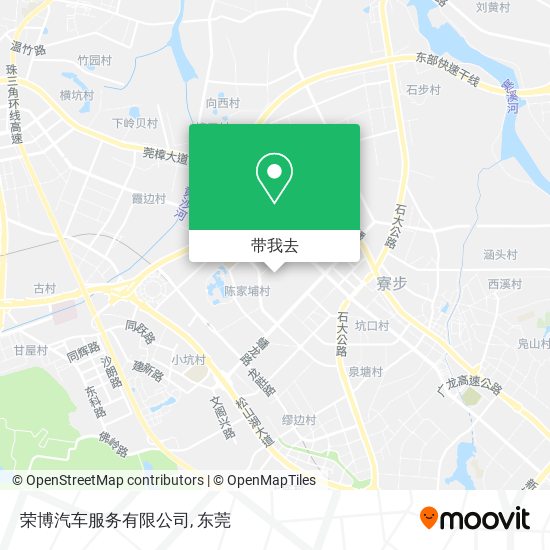 荣博汽车服务有限公司地图