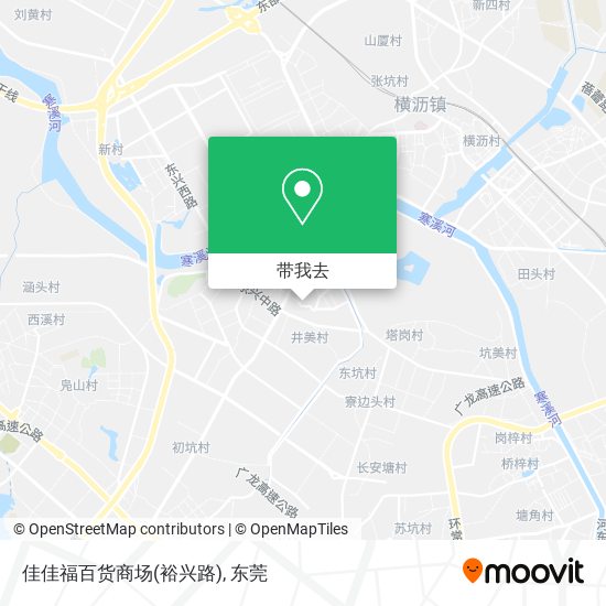 佳佳福百货商场(裕兴路)地图